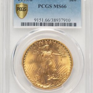 1909/8 Saint-Gaudens Double Eagles (1909/8 $20 PCGS Secure)