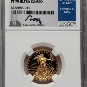 2018-W Modern Bullion Coins (2018-W Proof Gold Eagle 1/4 oz Ed Moy)