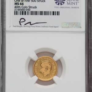 1000 Royal Succession (2023 G.B. G10 BRITANNIA-KC III OBVERSE 40TH COIN STRUCK)