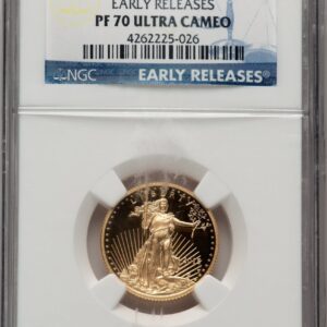 2015-W Modern Bullion Coins (2015-W Proof Gold Eagle 1/4 oz First Delivery)