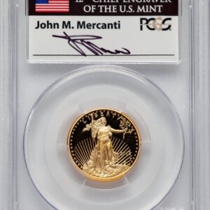 2012-W Modern Bullion Coins (2012-W Proof Gold Eagle 1/4 oz FS John Mercanti)