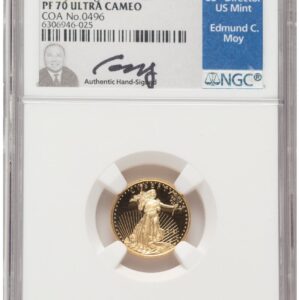 2021-W Modern Bullion Coins (2021-W Type 1 Proof Gold Eagle 1/10 oz FDI Ed Moy)