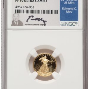 2019-W Modern Bullion Coins (2019-W Proof Gold Eagle 1/10 oz Ed Moy)