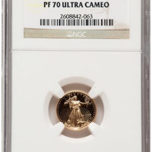 1997-W Modern Bullion Coins (1997-W Proof Gold Eagle 1/10 oz Brown Label)