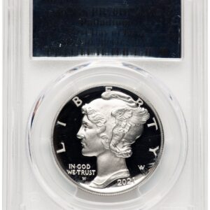 2021-W Modern Bullion Coins (2021-W Palladium Eagle 1 oz, PR FDI Silver Foil)