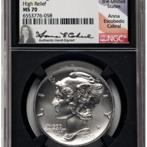 2020-W Modern Bullion Coins (2020-W Palladium Eagle 1 oz Burnished Anna Cabral Blk Core)