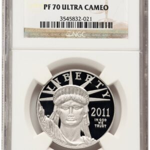 2011-W Modern Bullion Coins (2011-W Proof Platinum Eagle 1 oz Brown Label)