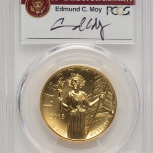 2015-W Modern Bullion Coins (2015-W G$100 American Liberty High Relief FS Ed Moy)