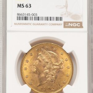 1902 Liberty Double Eagles (1902 $20)