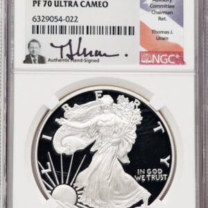 2007-W Modern Bullion Coins (2007-W Proof Silver Eagle 1 oz Thomas Uram)