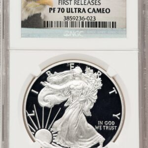 2014-W Modern Bullion Coins (2014-W Proof Silver Eagle 1 oz FR Eagle Label)