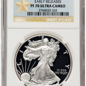 2013-W Modern Bullion Coins (2013-W Proof Silver Eagle 1 oz ER West Point Star Label)