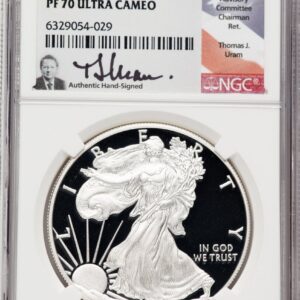 2013-W Modern Bullion Coins (2013-W Proof Silver Eagle 1 oz Thomas Uram)