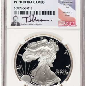 1994-P Modern Bullion Coins (1994-P Proof Silver Eagle 1 oz Thomas Uram)