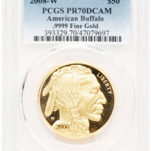 2008-W Modern Bullion Coins (2008-W Proof Gold Buffalo 1 oz Blue Gradient)