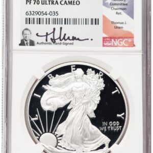 2019-W Modern Bullion Coins (2019-W Proof Silver Eagle 1 oz Thomas Uram)