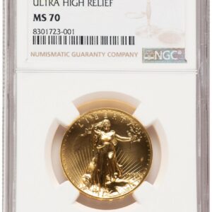 2009 Modern Bullion Coins (2009 G$20 Ultra High Relief, PL Ron Drzewucki)