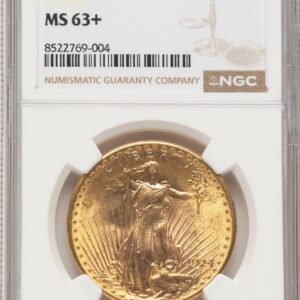 1924-D Saint-Gaudens Double Eagles (1924-D $20 NGC Plus)