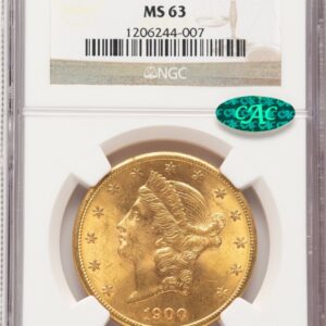 1900-S Liberty Double Eagles (1900-S $20 CAC)