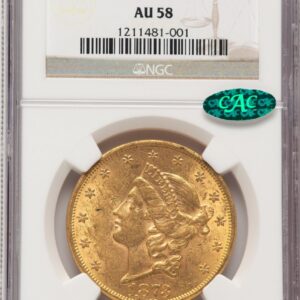1873 Liberty Double Eagles (1873 $20 OPEN 3 CAC)