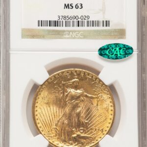 1924 Saint-Gaudens Double Eagles (1924 $20 Saint CAC)