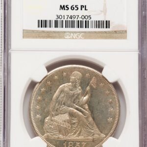 1857 Seated Dollars (1857 $1, PL)