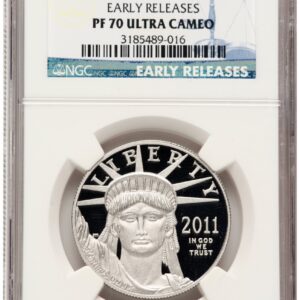 2011-W Modern Bullion Coins (2011-W Proof Platinum Eagle 1 oz ER Blue)