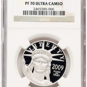 2009-W Modern Bullion Coins (2009-W Proof Platinum Eagle 1 oz Brown Label)