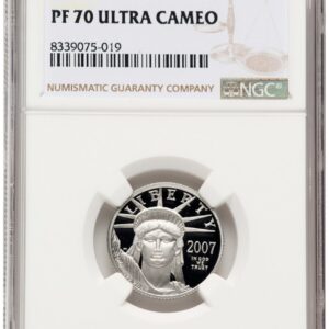 2007-W Modern Bullion Coins (2007-W Proof Platinum Eagle 1/4 oz Brown Label)