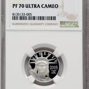 2005-W Modern Bullion Coins (2005-W Proof Platinum Eagle 1/4 oz Non Designation)