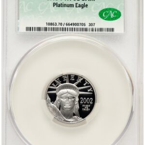 2002-W Modern Bullion Coins (2002-W Proof Platinum Eagle 1/4 oz Non Designation)