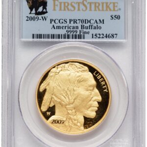 2009-W Modern Bullion Coins (2009-W Proof Gold Buffalo 1 oz FS Bison Label)