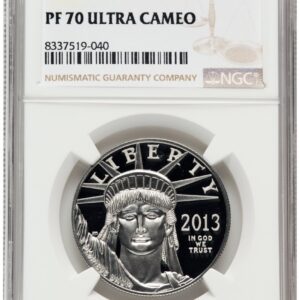 2013-W Modern Bullion Coins (2013-W Proof Platinum Eagle 1 oz Brown Label)