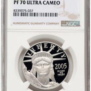 2005-W Modern Bullion Coins (2005-W Proof Platinum Eagle 1 oz Brown Label)