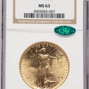 1914-S Saint-Gaudens Double Eagles (1914-S $20 CAC)