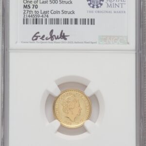 1000 Royal Succession (2023 G.B. G10 BRITANNIA 2 COIN KING AND QUEEN SET #27)