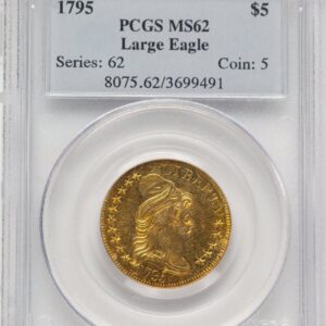 1795 Early Half Eagles (1795 $5 LG EAGLE)