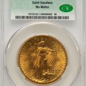 1907 Saint-Gaudens Double Eagles (1907 $20 Saint, MS)