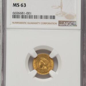 1854 Gold Dollars (1854 G$1 Type Two)