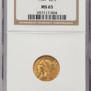 1927 Indian Quarter Eagles (1927 $2 1/2)