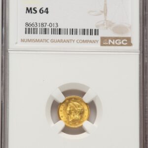 1851 Gold Dollars (1851 G$1)