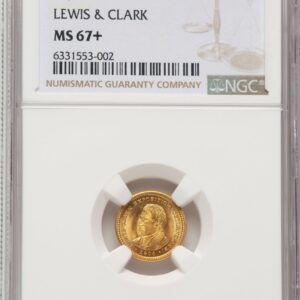 1904 Commemorative Gold (1904 G$1 Lewis and Clark, MS NGC Plus)