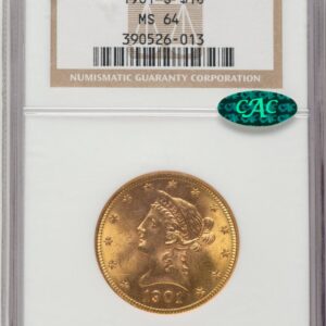 1901-S Liberty Eagles (1901-S $10 CAC)