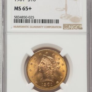 1901 Liberty Eagles (1901 $10 NGC Plus)