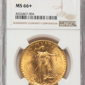 1916-S Saint-Gaudens Double Eagles (1916-S $20 NGC Plus)