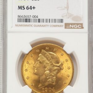 1904 Liberty Double Eagles (1904 $20 Liberty NGC Plus)