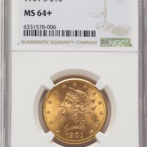 1901-S Liberty Eagles (1901-S $10 NGC Plus)