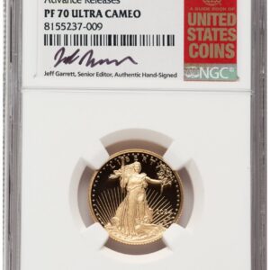 2024-W Modern Bullion Coins (2024-W Proof Gold Eagle 1/4 oz AR Jeff Garrett Red Book)