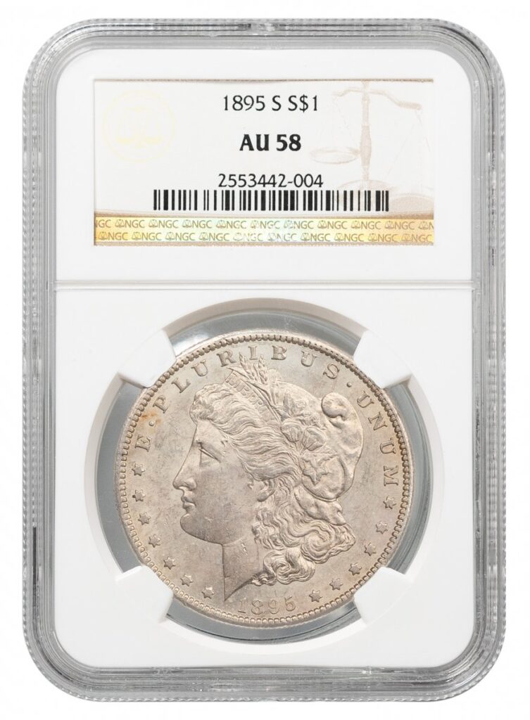 1895-S-Dollars - Morgan Dollar