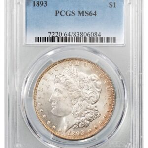 1893-Dollars - Morgan Dollar